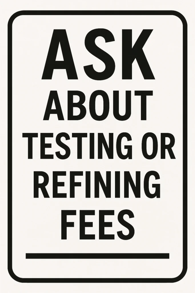 Gold testing and valuation reference